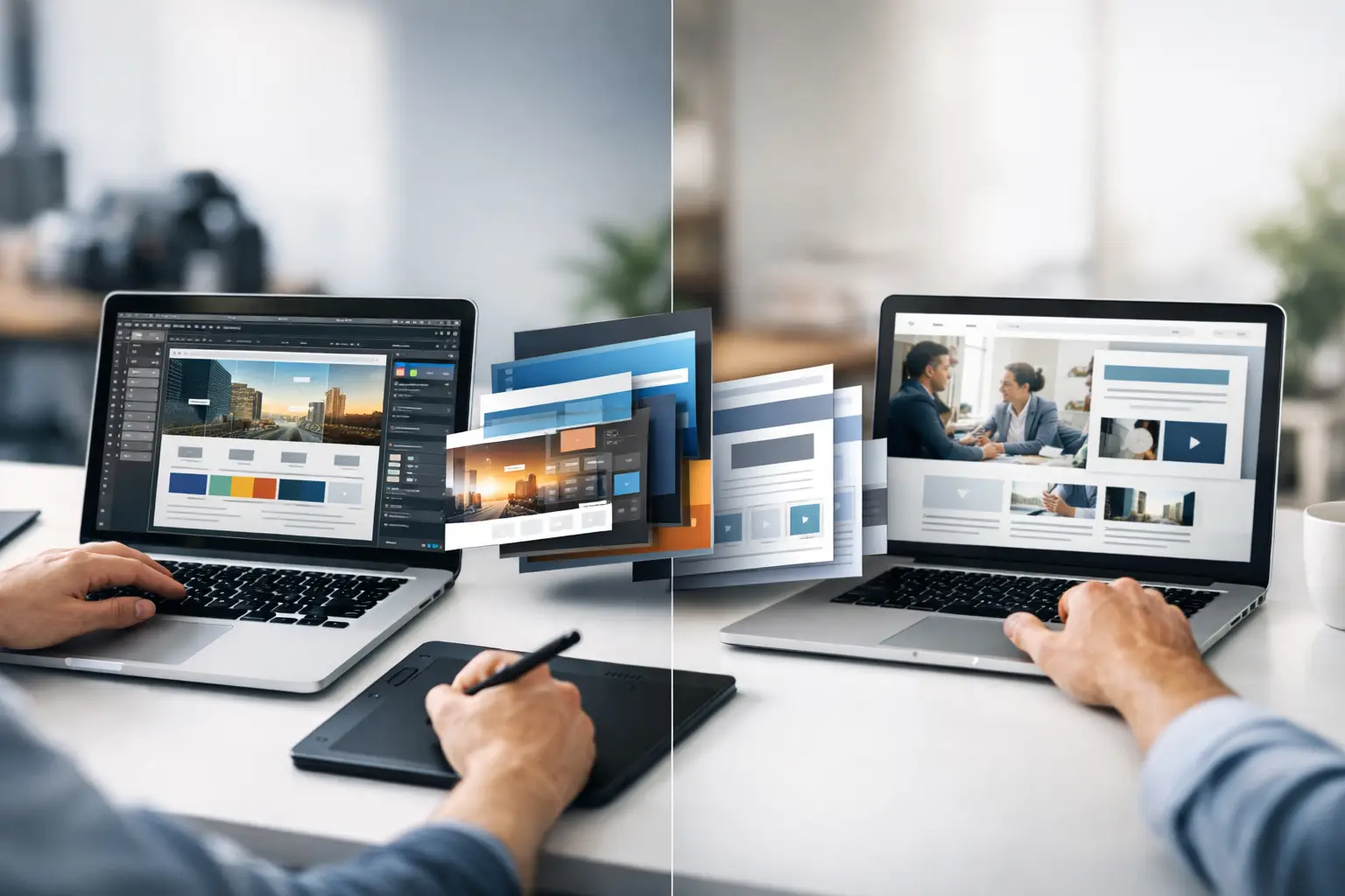 Custom Websites Versus Templates Compared