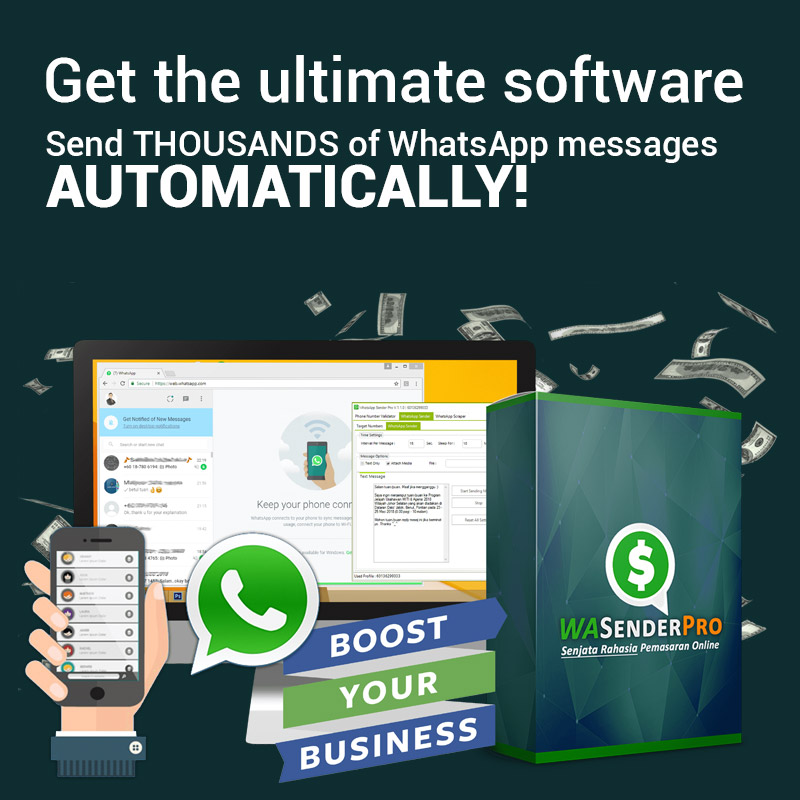 Send Bulk WhatsApp messages automatically